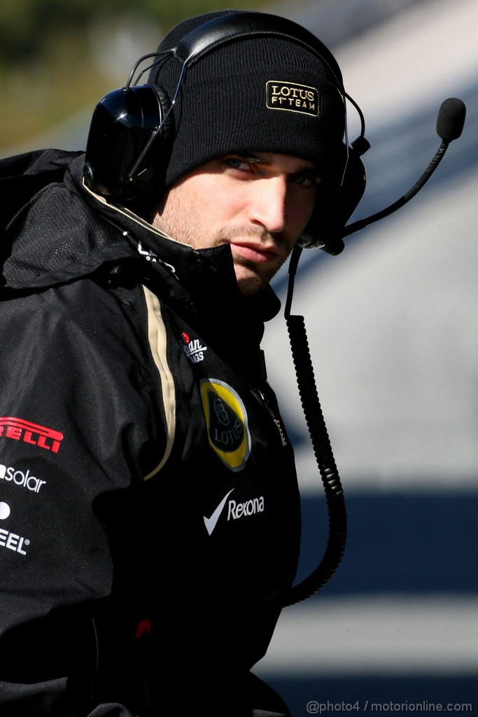 Jerez Test Febbraio 2012, 08.02.2012 Jerez, Spain,
Jerome d'Ambrosio (BEL)   - Formula 1 Testing, day 1 - Formula 1 World Championship 