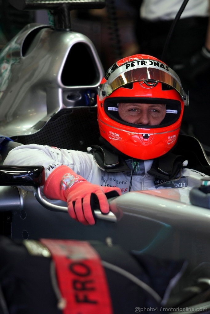 Jerez Test Febbraio 2012, 08.02.2012 Jerez, Spain,
Michael Schumacher (GER), Mercedes GP   - Formula 1 Testing, day 1 - Formula 1 World Championship 