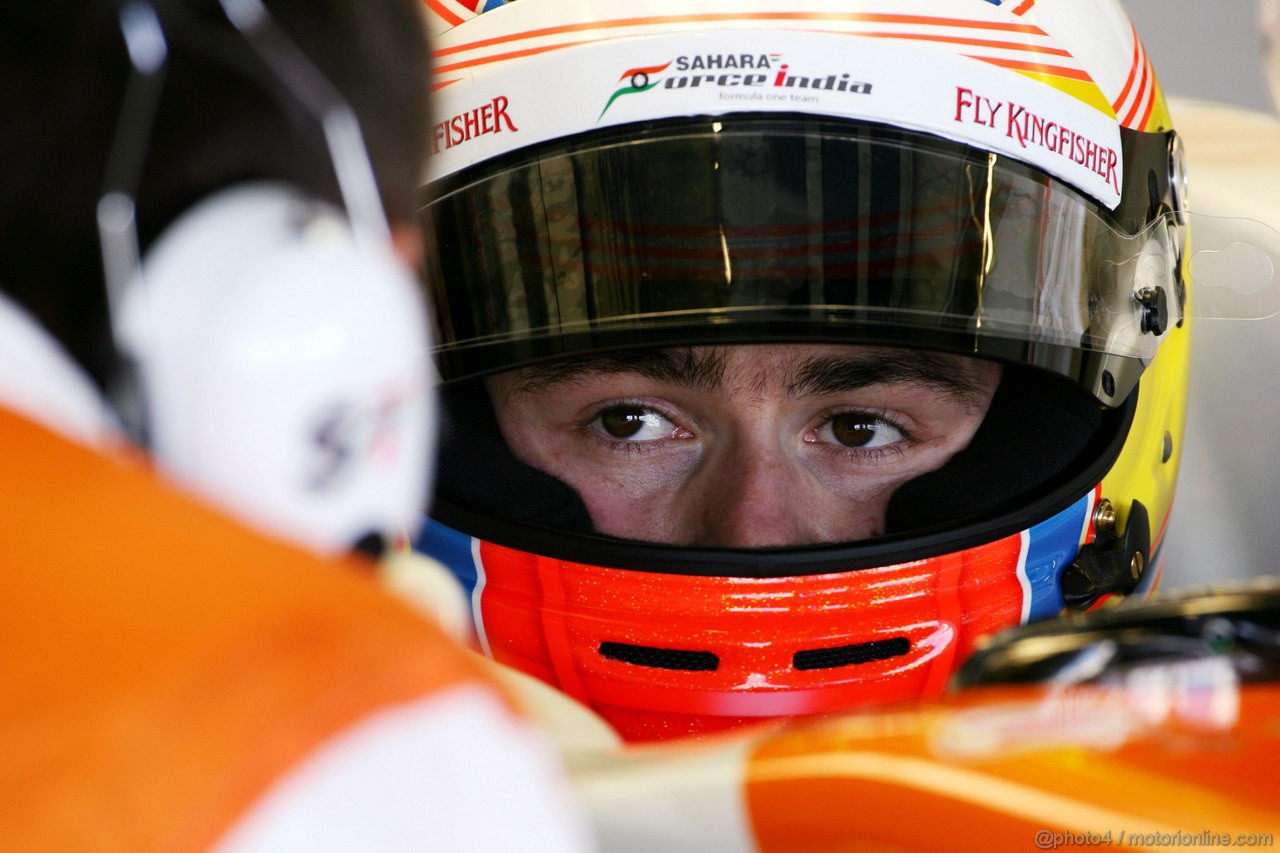 Jerez Test Febbraio 2012, 08.02.2012 Jerez, Spain,
Paul di Resta (GBR), Sahara Force India Formula One Team   - Formula 1 Testing, day 1 - Formula 1 World Championship 