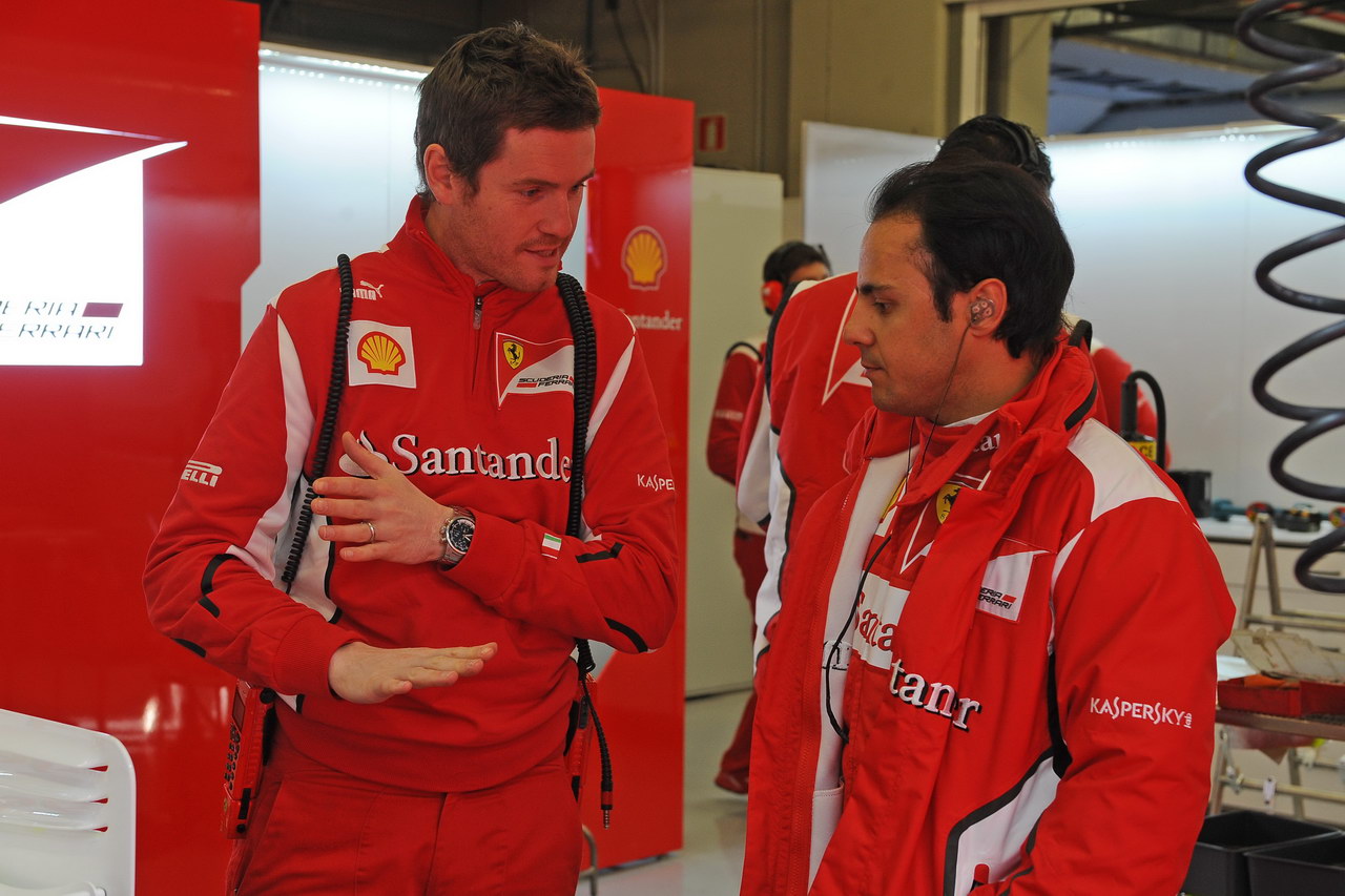 Jerez Test Febbraio 2012, JEREZ (SPAGNA) 08/02/2012 - TEST FERRARI F2012 
 FOTO ERCOLE COLOMBO