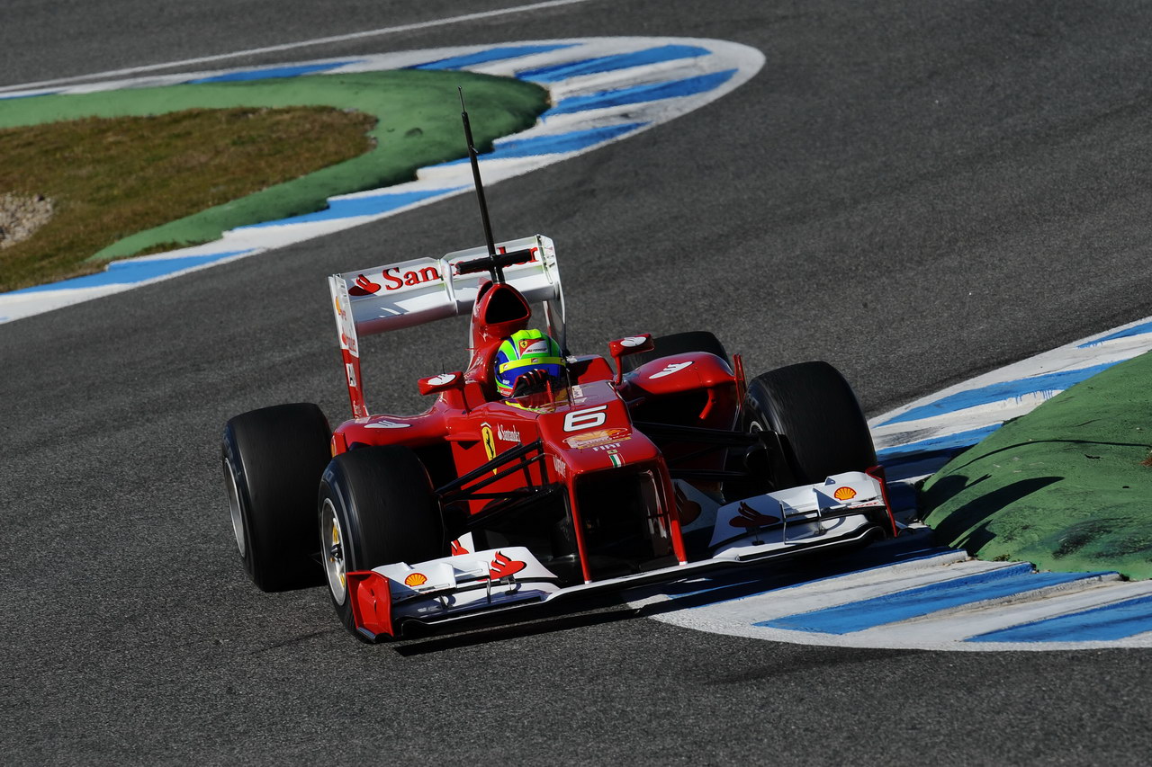 Jerez Test Febbraio 2012, JEREZ (SPAGNA) 08/02/2012 - TEST FERRARI F2012 
 FOTO ERCOLE COLOMBO