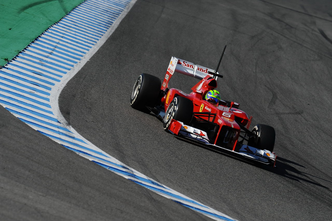 Jerez Test Febbraio 2012, JEREZ (SPAGNA) 08/02/2012 - TEST FERRARI F2012 
 FOTO ERCOLE COLOMBO