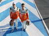 Jerez Test Febbraio 2012, Nico Hulkenberg (GER) Sahara Force India F1 e Paul di Resta (GBR) Sahara Force India F1. 
Formula One Testing, Jerez, Spain. 6-10 February 2012. 