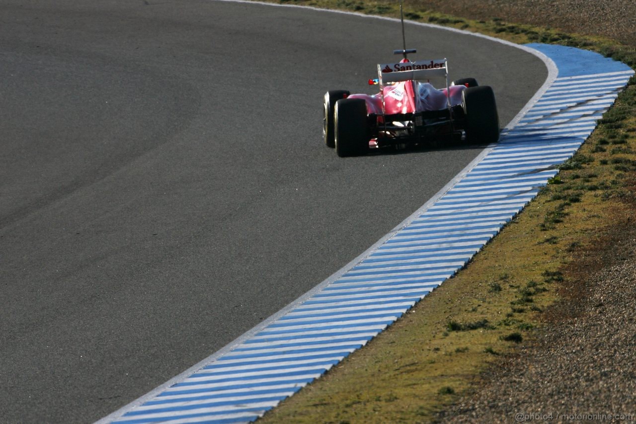 Jerez Test Febbraio 2012, 10.02.2012 Jerez, Spain,
Fernando Alonso (ESP), Ferrari   - Formula 1 Testing, day 4 - Formula 1 World Championship 