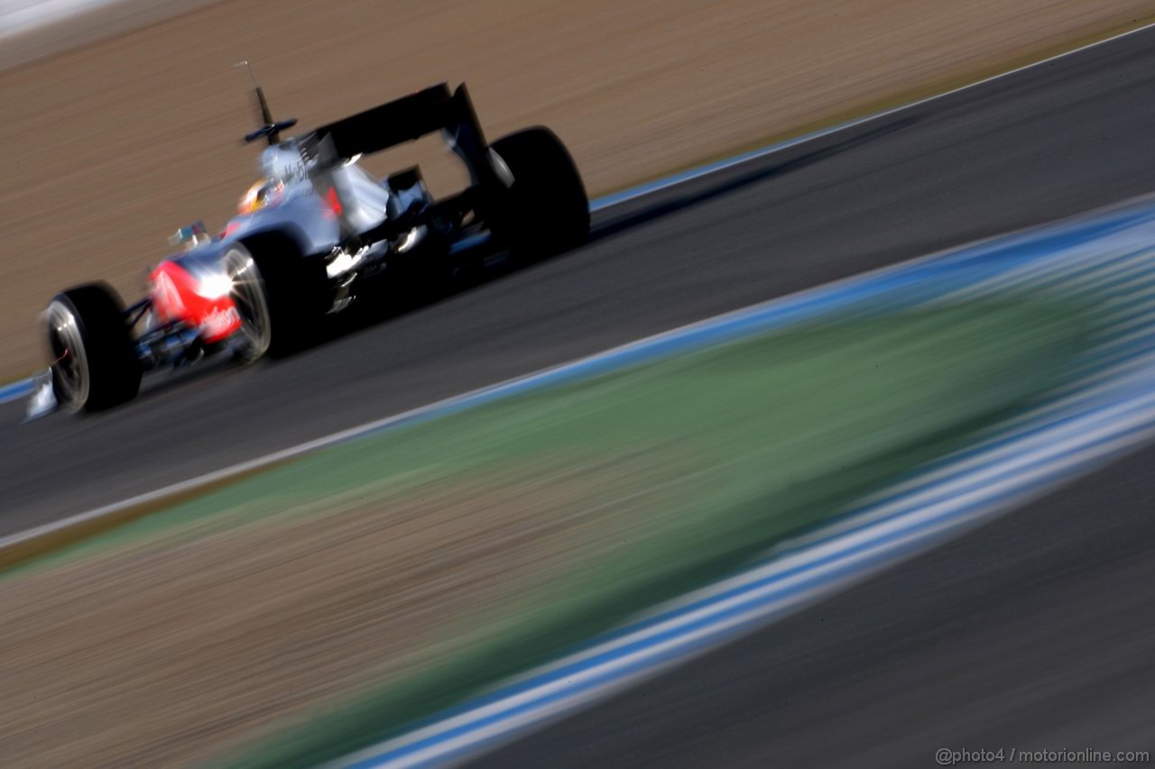 Jerez Test Febbraio 2012, 10.02.2012 Jerez, Spain,
Lewis Hamilton (GBR), McLaren Mercedes   - Formula 1 Testing, day 4 - Formula 1 World Championship 