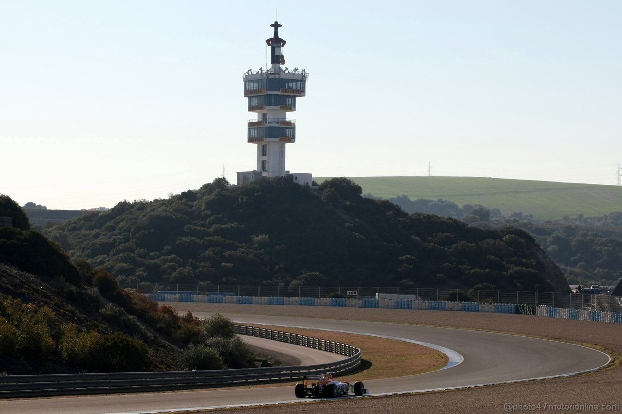 Jerez Test Febbraio 2012, 10.02.2012 Jerez, Spain,
Nico Hulkenberg (GER), Sahara Force India Formula One Team   - Formula 1 Testing, day 4 - Formula 1 World Championship 