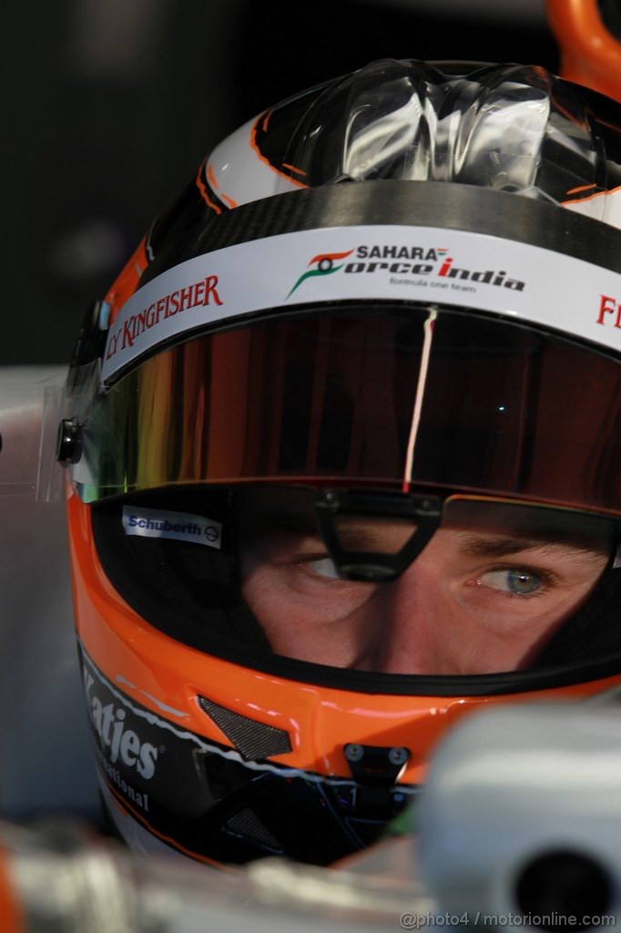 Jerez Test Febbraio 2012, 10.02.2012 Jerez, Spain,
Nico Hulkenberg (GER), Sahara Force India Formula One Team - Formula 1 Testing, day 1 - Formula 1 World Championship 