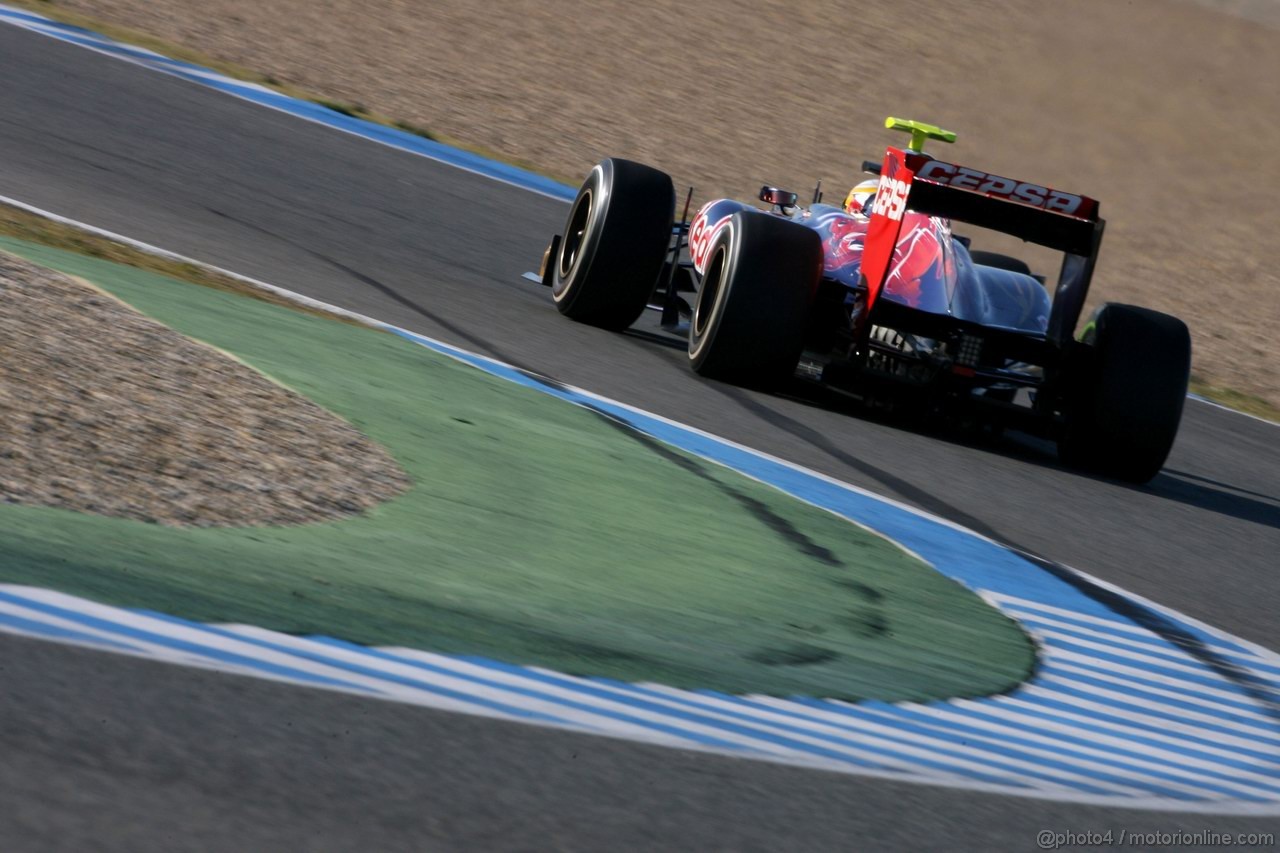 Jerez Test Febbraio 2012, 10.02.2012 Jerez, Spain,
Jean-Eric Vergne (FRA), Scuderia Toro Rosso    - Formula 1 Testing, day 4 - Formula 1 World Championship 