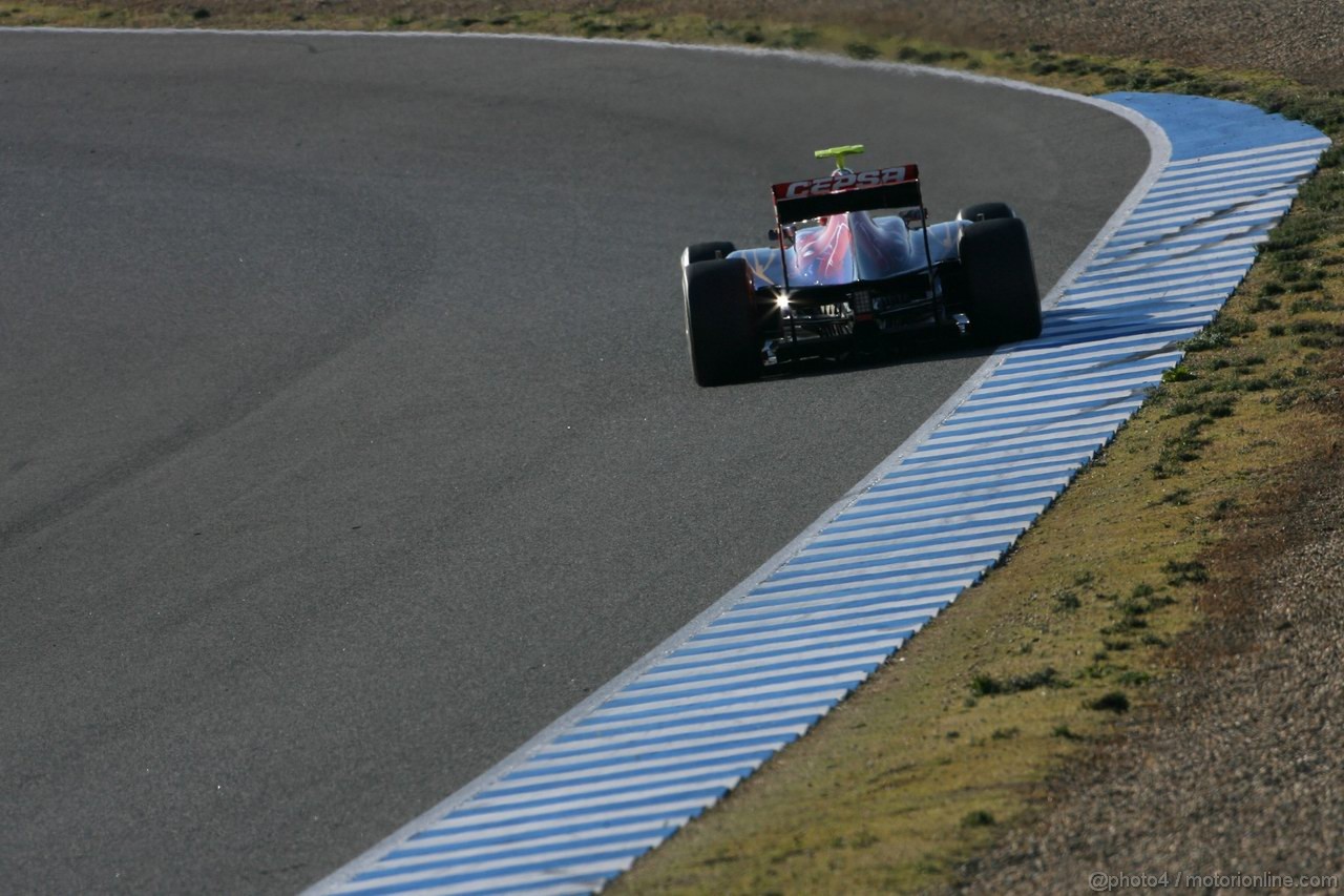 Jerez Test Febbraio 2012, 10.02.2012 Jerez, Spain,
Jean-Eric Vergne (FRA), Scuderia Toro Rosso    - Formula 1 Testing, day 4 - Formula 1 World Championship