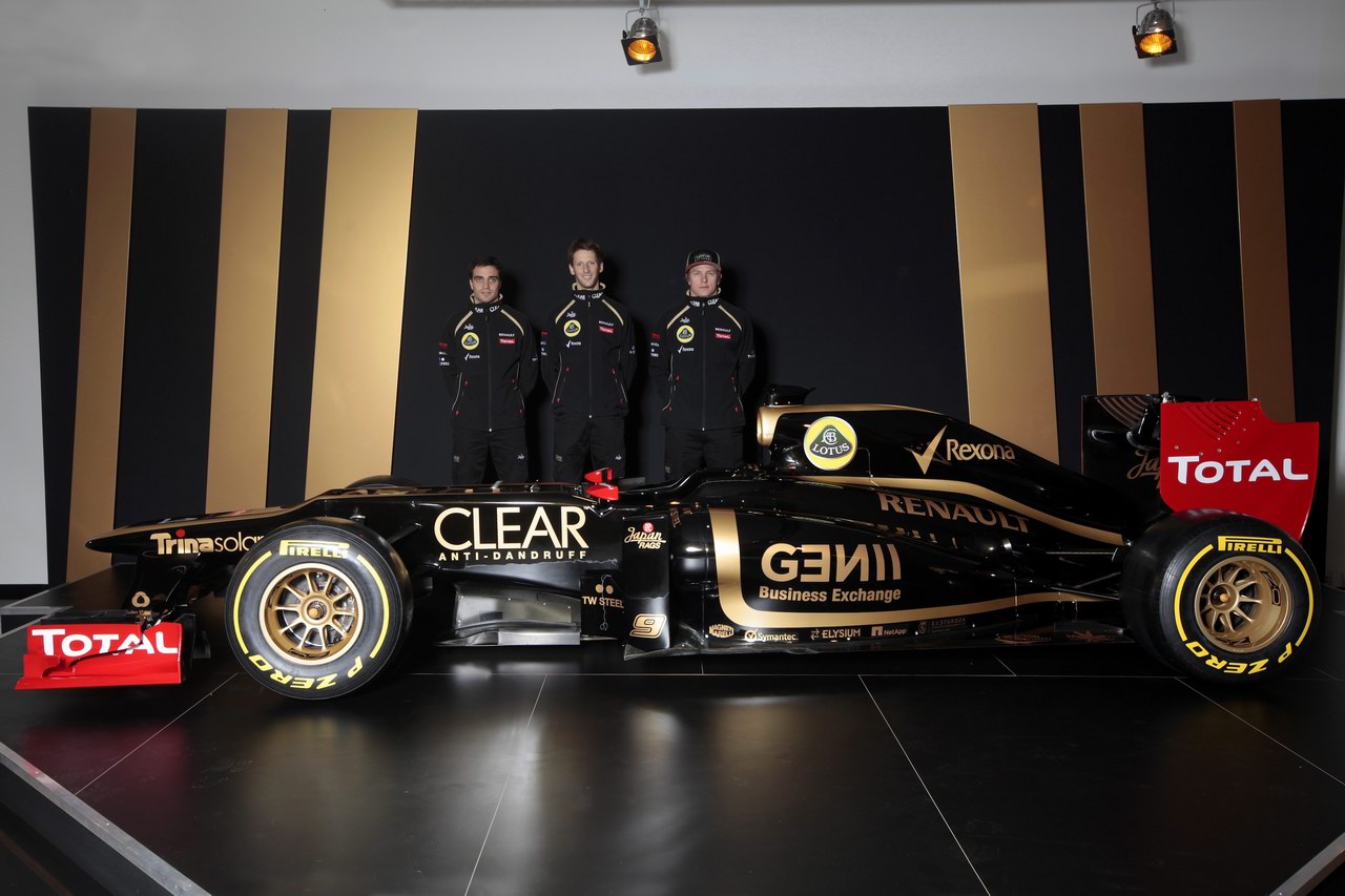 Lotus E20, 2012 Lotus F1 Team Launch.
Whiteways Technical Centre, Enstone, Oxfordshire United Kingdom.
2nd February 2012.
World Copyright:Andrew Ferraro/LAT Photographic
ref: AF5D9021