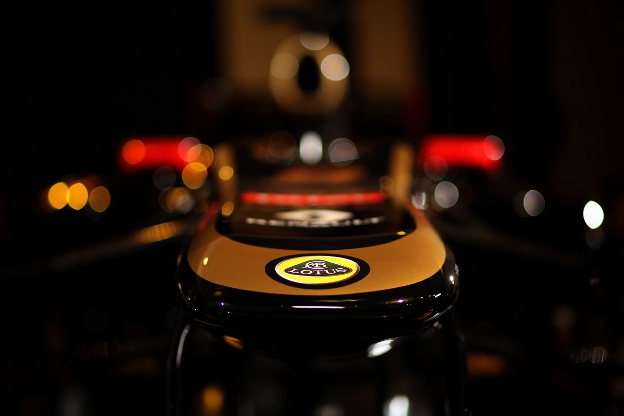 Lotus E20, 2012 Lotus F1 Team Launch.
Whiteways Technical Centre, Enstone, Oxfordshire United Kingdom.
2nd February 2012.
World Copyright:Glenn Dunbar/LAT Photographic
ref: IMG_2711