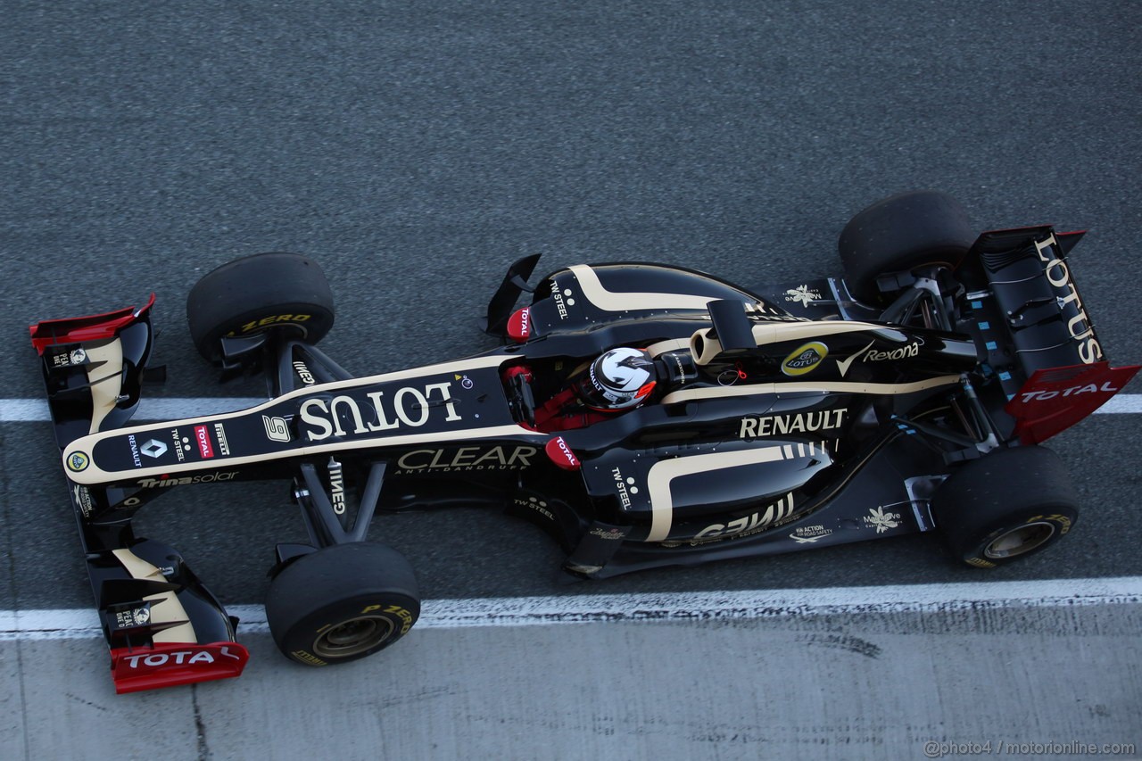 Lotus E20, 06.02.2012 Jerez, Spain, 
Kimi Raikkonen, Lotus Renault F1 Team  - Lotus F1 Team E20 Launch 