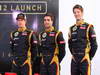 Lotus E20, Kimi Raikkonen, Lotus Renault F1 Team with Jerome d'Ambrosio (BEL),  Lotus Renault F1 Team e Romain Grosjean (FRA), Lotus Renault F1 Team  - Lotus F1 Team E20 Launch 