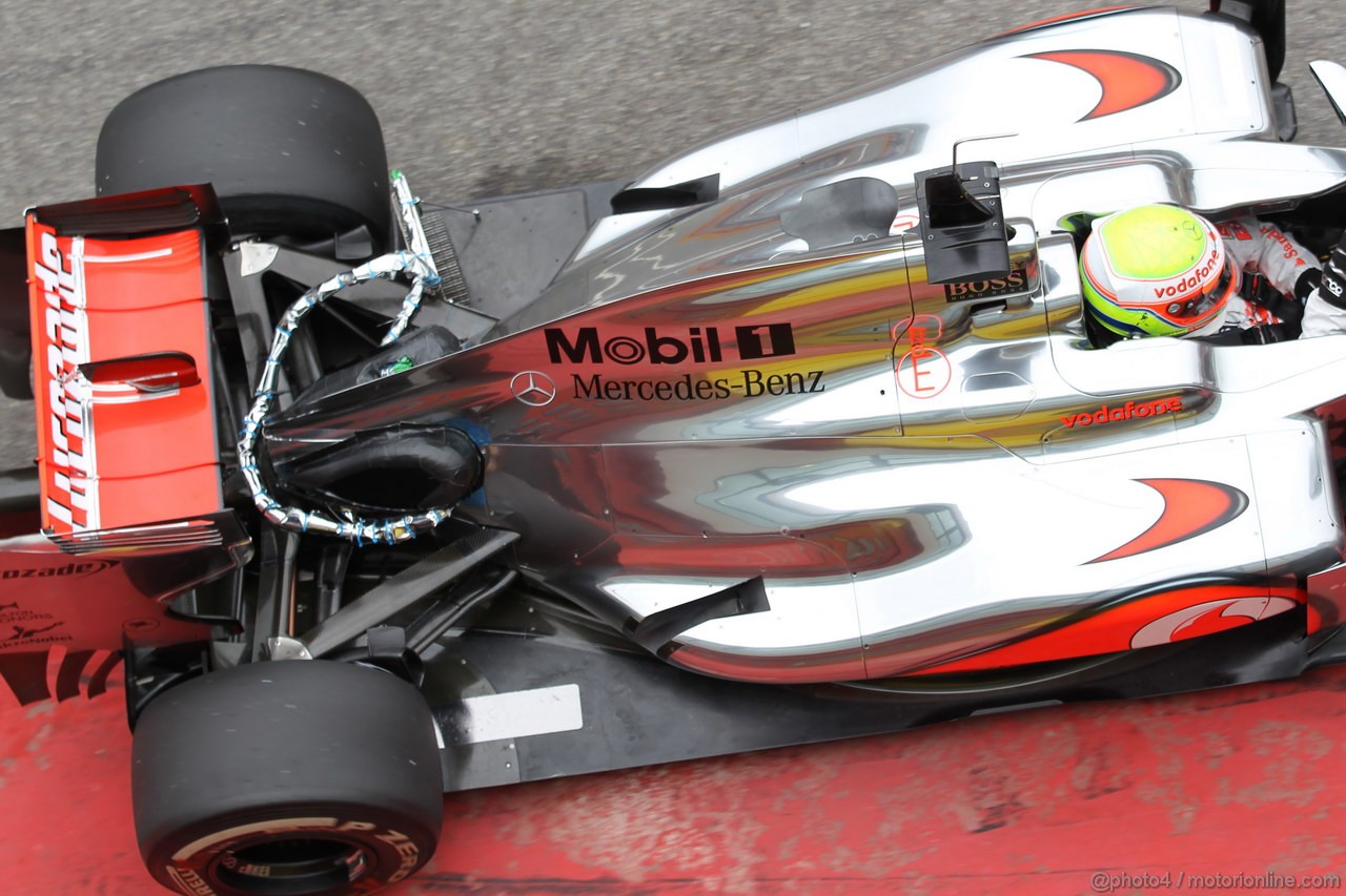 Mugello Test Maggio 2012, McLaren with aero device on the car, Oliver Turvey (GBR), McLaren Mercedes  
03.05.2012. Formula 1 World Championship, Testing, Mugello, Italy 
