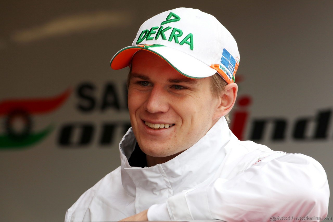 Mugello Test Maggio 2012, Nico Hulkenberg (GER), Sahara Force India Formula One Team 
03.05.2012. Formula 1 World Championship, Testing, Mugello, Italy 
 
