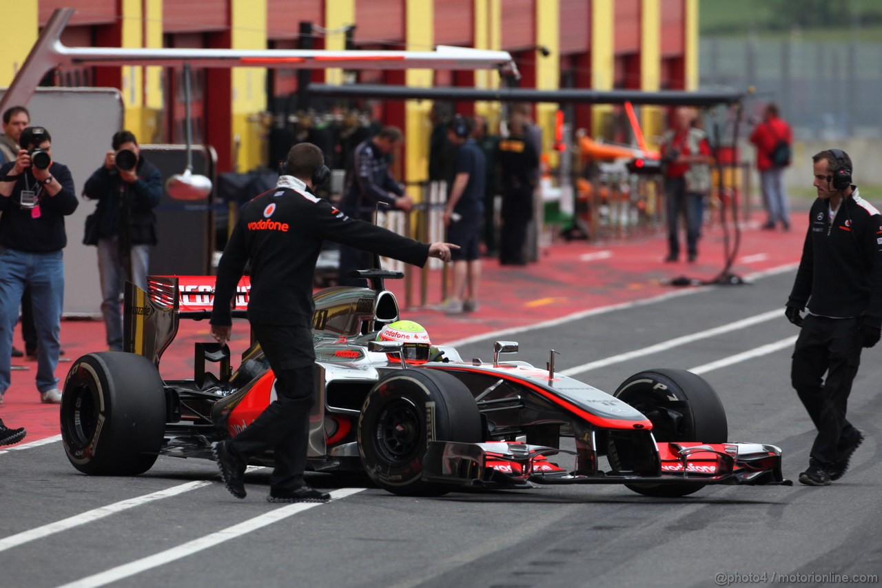 Mugello Test Maggio 2012, Oliver Turvey (GBR), McLaren Mercedes  
03.05.2012. Formula 1 World Championship, Testing, Mugello, Italy 
