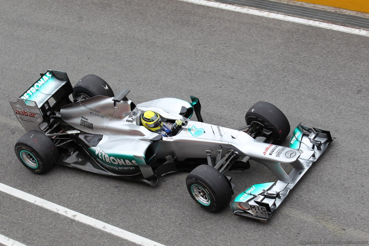 Mugello Test Maggio 2012, Nico Rosberg (GER), Mercedes AMG Petronas 
03.05.2012. Formula 1 World Championship, Testing, Mugello, Italy 
 