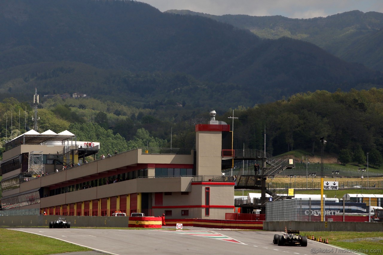 Mugello Test Maggio 2012, Romain Grosjean (FRA), Lotus F1 Team 
03.05.2012. Formula 1 World Championship, Testing, Mugello, Italy 
 