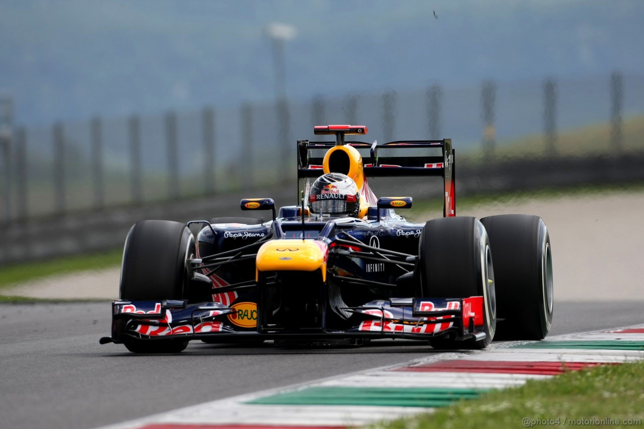 Mugello Test Maggio 2012, Sebastian Vettel (GER), Red Bull Racing 
03.05.2012. Formula 1 World Championship, Testing, Mugello, Italy 
 