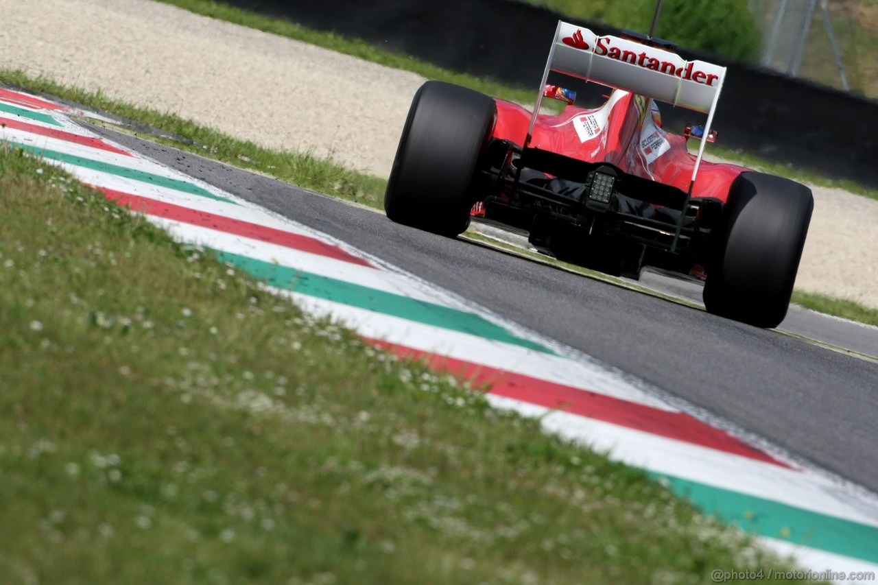 Mugello Test Maggio 2012, Fernando Alonso (ESP), Ferrari 
03.05.2012. Formula 1 World Championship, Testing, Mugello, Italy 
 
