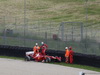 Mugello Test Maggio 2012, Fernando Alonso (ESP), Ferrari crashes in the updated Ferrari 
03.05.2012. Formula 1 World Championship, Testing, Mugello, Italy 
 