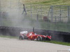 Mugello Test Maggio 2012, Fernando Alonso (ESP), Ferrari crashes in the updated Ferrari 
03.05.2012. Formula 1 World Championship, Testing, Mugello, Italy 
