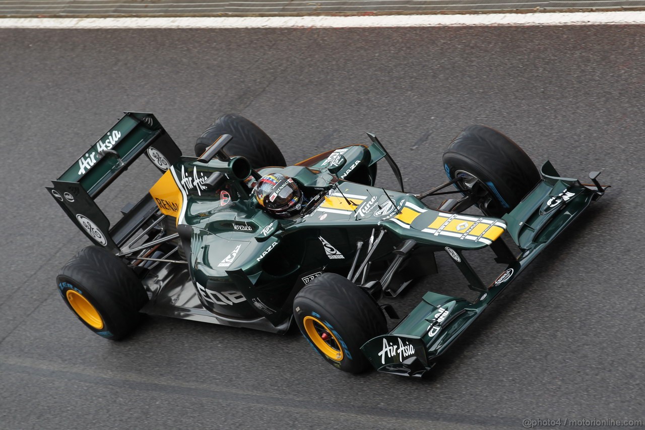 Mugello Test Maggio 2012, Rodolfo Gonzalez, Caterham F1 Team 
01.05.2012. Formula 1 World Championship, Testing, Mugello, Italy 
