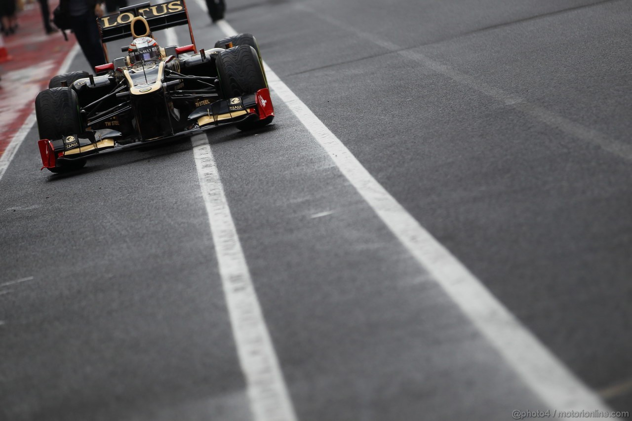 Mugello Test Maggio 2012, Jerome d'Ambrosio, Lotus Renault F1 Team 
01.05.2012. Formula 1 World Championship, Testing, Mugello, Italy 
 