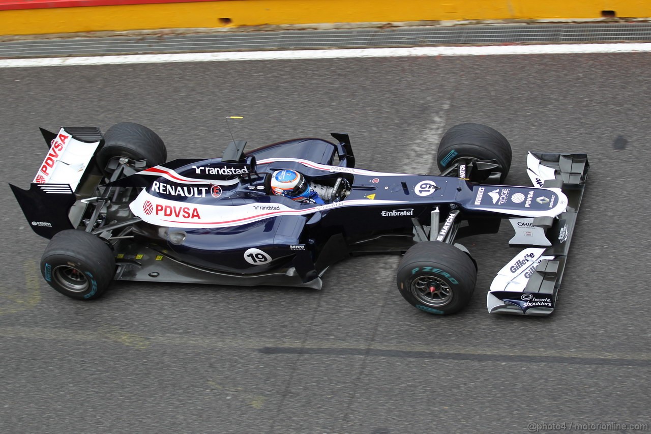 Mugello Test Maggio 2012, Valtteri Bottas (FIN), Williams F1 Team 
01.05.2012. Formula 1 World Championship, Testing, Mugello, Italy 
 
