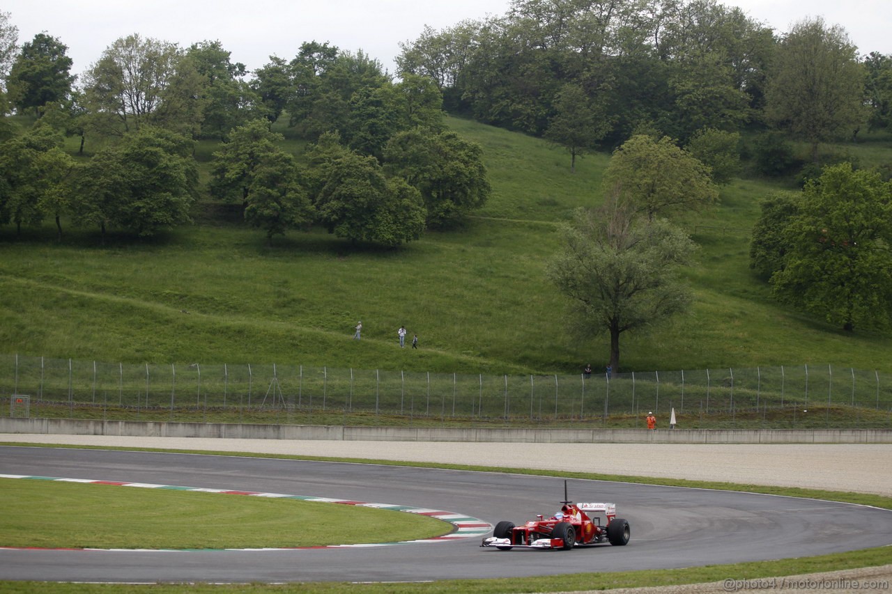 Mugello Test Maggio 2012, Fernando Alonso (ESP), Ferrari 
01.05.2012. Formula 1 World Championship, Testing, Mugello, Italy 
