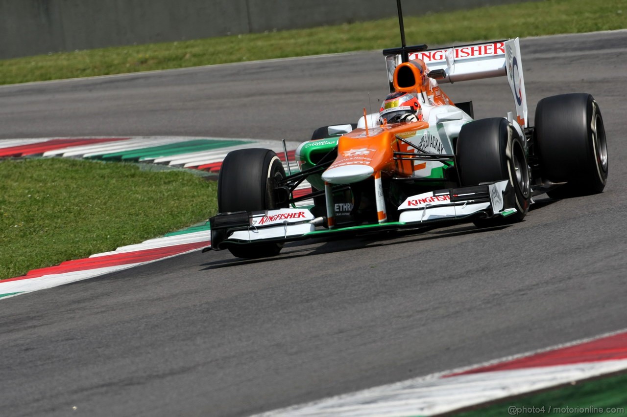 Mugello Test Maggio 2012, Jules Bianchi (FRA), Sahara Force India Formula One Team 
01.05.2012. Formula 1 World Championship, Testing, Mugello, Italy 
 