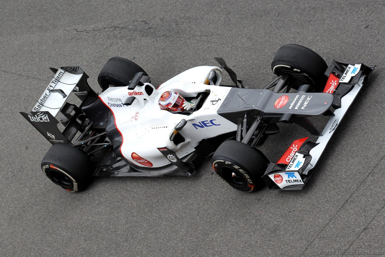 Mugello Test Maggio 2012, Kamui Kobayashi (JAP), Sauber F1 Team 
01.05.2012. Formula 1 World Championship, Testing, Mugello, Italy 
 