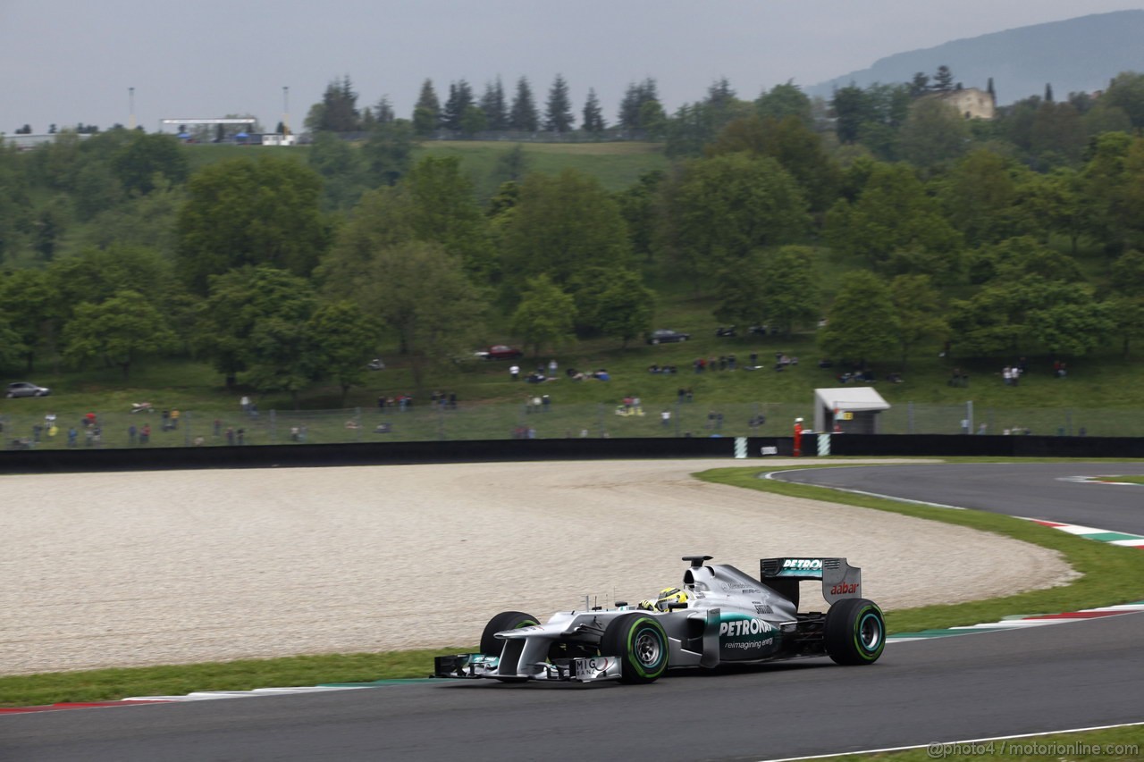 Mugello Test Maggio 2012, Nico Rosberg (GER), Mercedes GP 
01.05.2012. Formula 1 World Championship, Testing, Mugello, Italy 
 