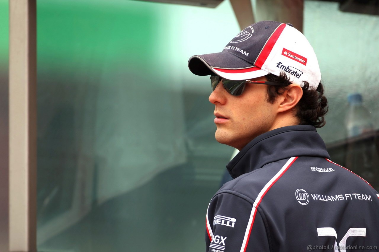 Mugello Test Maggio 2012, Bruno Senna (BRE), Williams F1 Team 
01.05.2012. Formula 1 World Championship, Testing, Mugello, Italy 
 