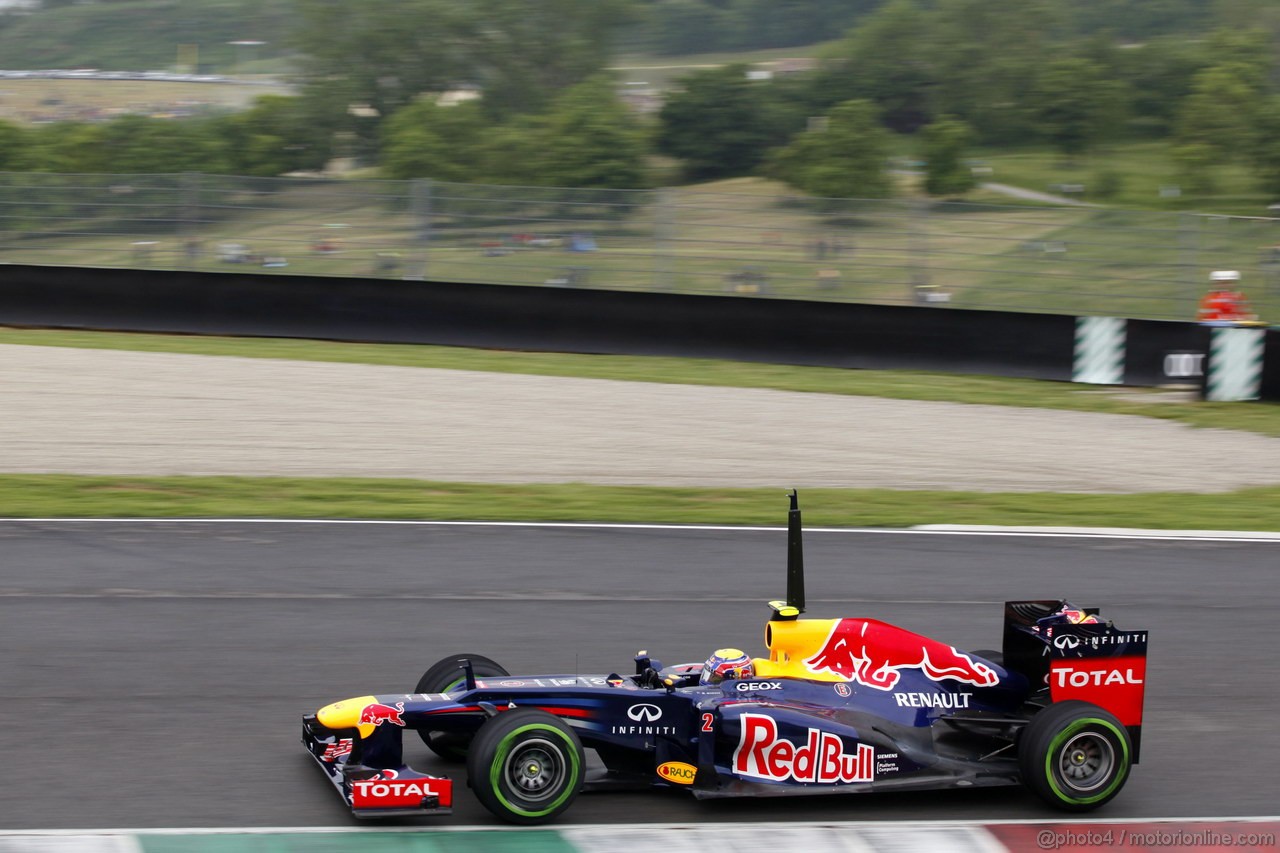 Mugello Test Maggio 2012, Mark Webber (AUS), Red Bull Racing 
01.05.2012. Formula 1 World Championship, Testing, Mugello, Italy 
 