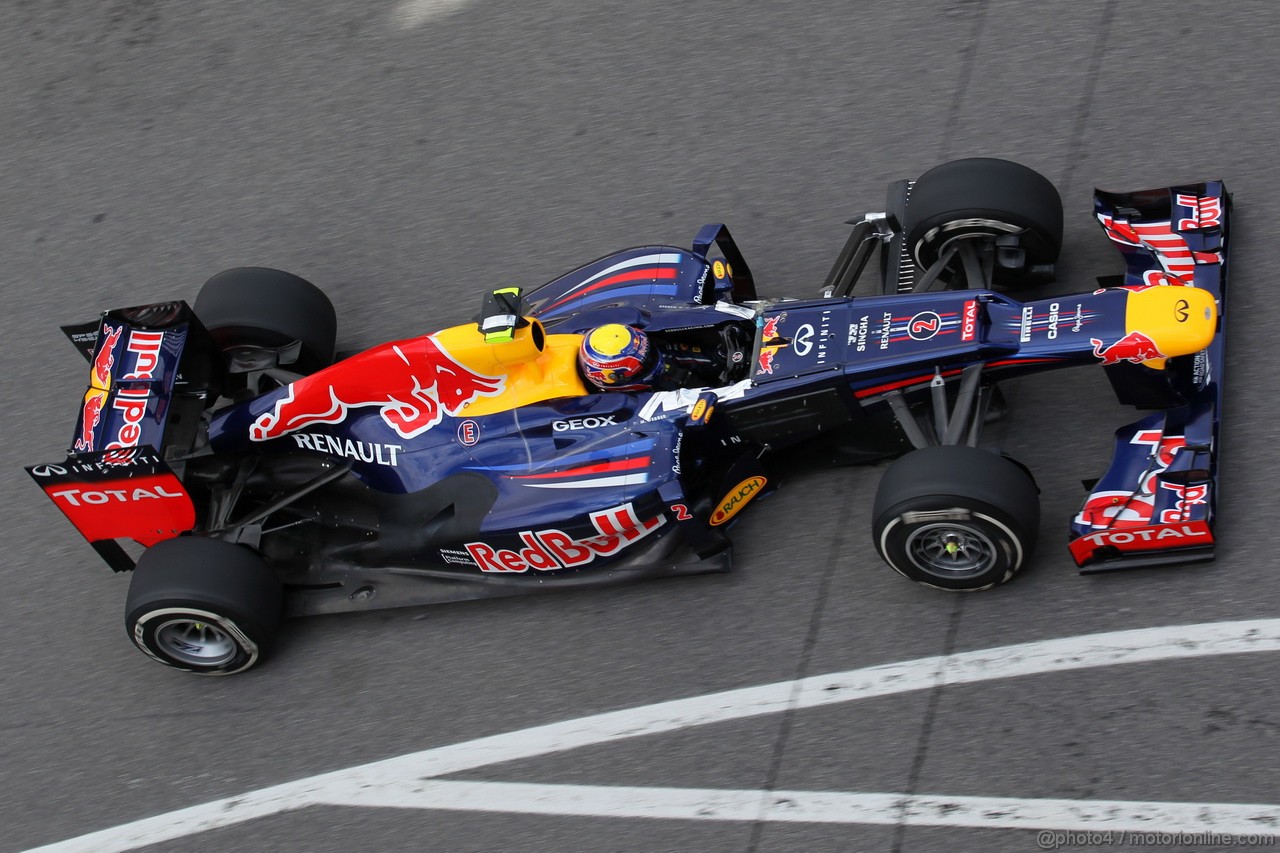 Mugello Test Maggio 2012, Mark Webber (AUS), Red Bull Racing 
02.05.2012. Formula 1 World Championship, Testing, Mugello, Italy 
 