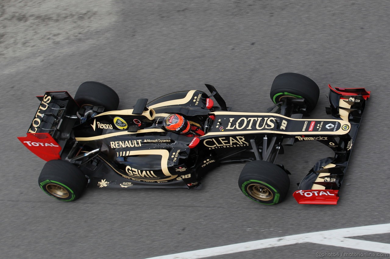 Mugello Test Maggio 2012, Romain Grosjean (FRA), Lotus Renault F1 Team 
02.05.2012. Formula 1 World Championship, Testing, Mugello, Italy 
 