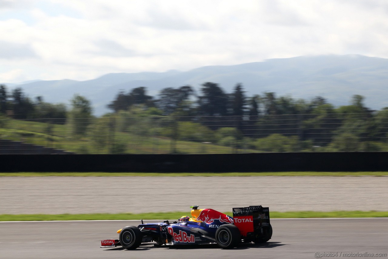Mugello Test Maggio 2012, Mark Webber (AUS), Red Bull Racing 
02.05.2012. Formula 1 World Championship, Testing, Mugello, Italy 
