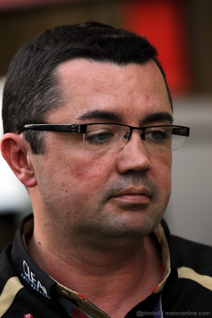 Mugello Test Maggio 2012, Eric Boullier (FRA) Lotus F1 Team Principal 
02.05.2012. Formula 1 World Championship, Testing, Mugello, Italy 
