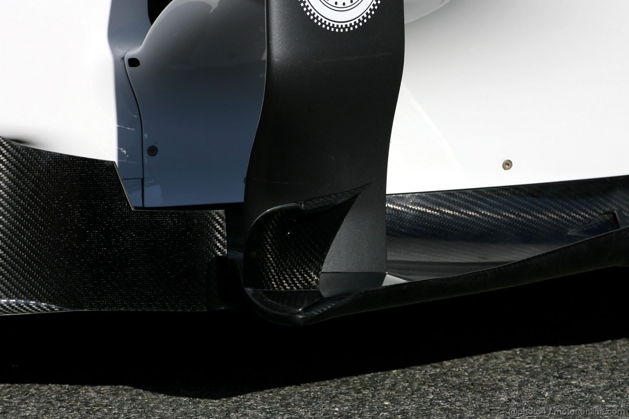 Sauber C31, 
Technical detail, wing - Sauber C31 Ferrari Launch 