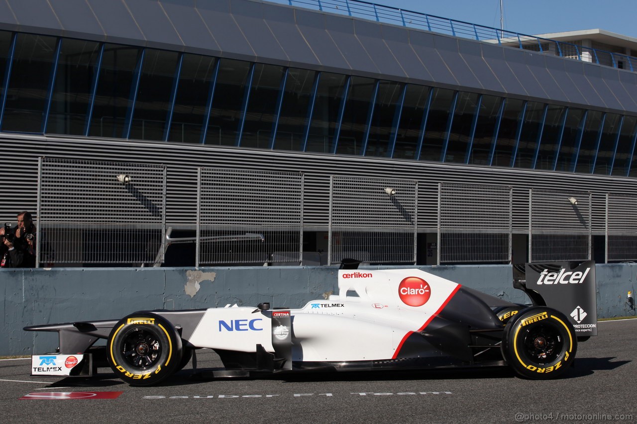 Sauber C31, Sauber C31 Ferrari Launch 