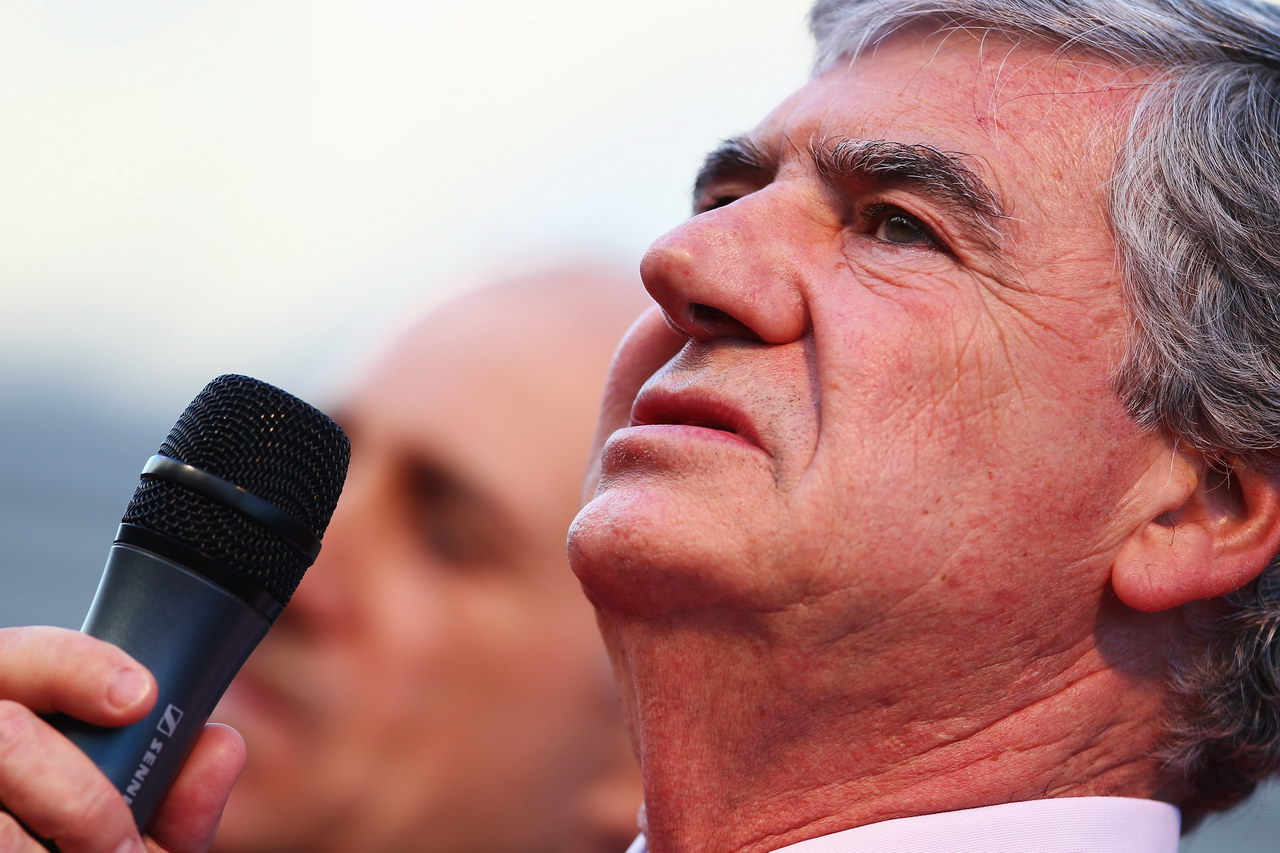 Toro Rosso STR7, JEREZ DE LA FRONTERA, SPAIN - FEBRUARY 06:  CEPSA Co-Chairman Santiago Bergareche attends the launch of the new Scuderia Toro Rosso STR7 at the Circuito de Jerez on February 6, 2012 in Jerez de la Frontera, Spain.  (Photo by Clive Mason/Getty Images)