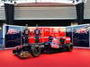 Toro Rosso STR7, JEREZ DE LA FRONTERA, SPAIN - FEBRUARY 06:  Scuderia Toro Rosso drivers Jean-Eric Vergne (R) of France e Daniel Ricciardo (L) of Australia attend the unveiling of the new Scuderia Toro Rosso STR7 at the Circuito de Jerez on February 6, 2012 in Jerez de la Frontera, Spain.  (Photo by Mark Thompson/Getty Images)