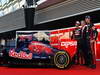 Toro Rosso STR7, JEREZ DE LA FRONTERA, SPAIN - FEBRUARY 06:  Scuderia Toro Rosso drivers Jean-Eric Vergne (R) of France e Daniel Ricciardo (L) of Australia unveil the new Scuderia Toro Rosso STR7 alongside CEPSA Co-Chairman Santiago Bergareche (C) at the Circuito de Jerez on February 6, 2012 in Jerez de la Frontera, Spain.  (Photo by Clive Mason/Getty Images)