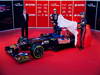 Toro Rosso STR7, JEREZ DE LA FRONTERA, SPAIN - FEBRUARY 06:  Scuderia Toro Rosso drivers Jean-Eric Vergne (R) of France e Daniel Ricciardo (C) of Australia unveil the new Scuderia Toro Rosso STR7 alongside CEPSA Co-Chairman Santiago Bergareche (L) at the Circuito de Jerez on February 6, 2012 in Jerez de la Frontera, Spain.  (Photo by Peter Fox/Getty Images)