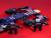 Toro Rosso STR7, 
Jean-Eric Vergne (FRA), Scuderia Toro Rosso  e Daniel Ricciardo (AUS), Scuderia Toro Rosso  - Toro Rosso STR7 Launch 