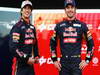 Toro Rosso STR7, JEREZ DE LA FRONTERA, SPAIN - FEBRUARY 06:  Scuderia Toro Rosso drivers Jean-Eric Vergne (R) of France e Daniel Ricciardo (L) of Australia attend the unveiling of the new Scuderia Toro Rosso STR7 at the Circuito de Jerez on February 6, 2012 in Jerez de la Frontera, Spain.  (Photo by Mark Thompson/Getty Images)