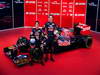 Toro Rosso STR7, JEREZ DE LA FRONTERA, SPAIN - FEBRUARY 06:  Scuderia Toro Rosso drivers Jean-Eric Vergne (R) of France e Daniel Ricciardo (L) of Australia attend the unveiling of the new Scuderia Toro Rosso STR7 at the Circuito de Jerez on February 6, 2012 in Jerez de la Frontera, Spain.  (Photo by Peter Fox/Getty Images)