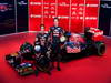 Toro Rosso STR7, JEREZ DE LA FRONTERA, SPAIN - FEBRUARY 06:  Scuderia Toro Rosso drivers Jean-Eric Vergne (R) of France e Daniel Ricciardo (L) of Australia attend the unveiling of the new Scuderia Toro Rosso STR7 at the Circuito de Jerez on February 6, 2012 in Jerez de la Frontera, Spain.  (Photo by Peter Fox/Getty Images)