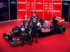 Toro Rosso STR7, JEREZ DE LA FRONTERA, SPAIN - FEBRUARY 06:  Scuderia Toro Rosso drivers Jean-Eric Vergne (R) of France e Daniel Ricciardo (L) of Australia attend the unveiling of the new Scuderia Toro Rosso STR7 at the Circuito de Jerez on February 6, 2012 in Jerez de la Frontera, Spain.  (Photo by Peter Fox/Getty Images)